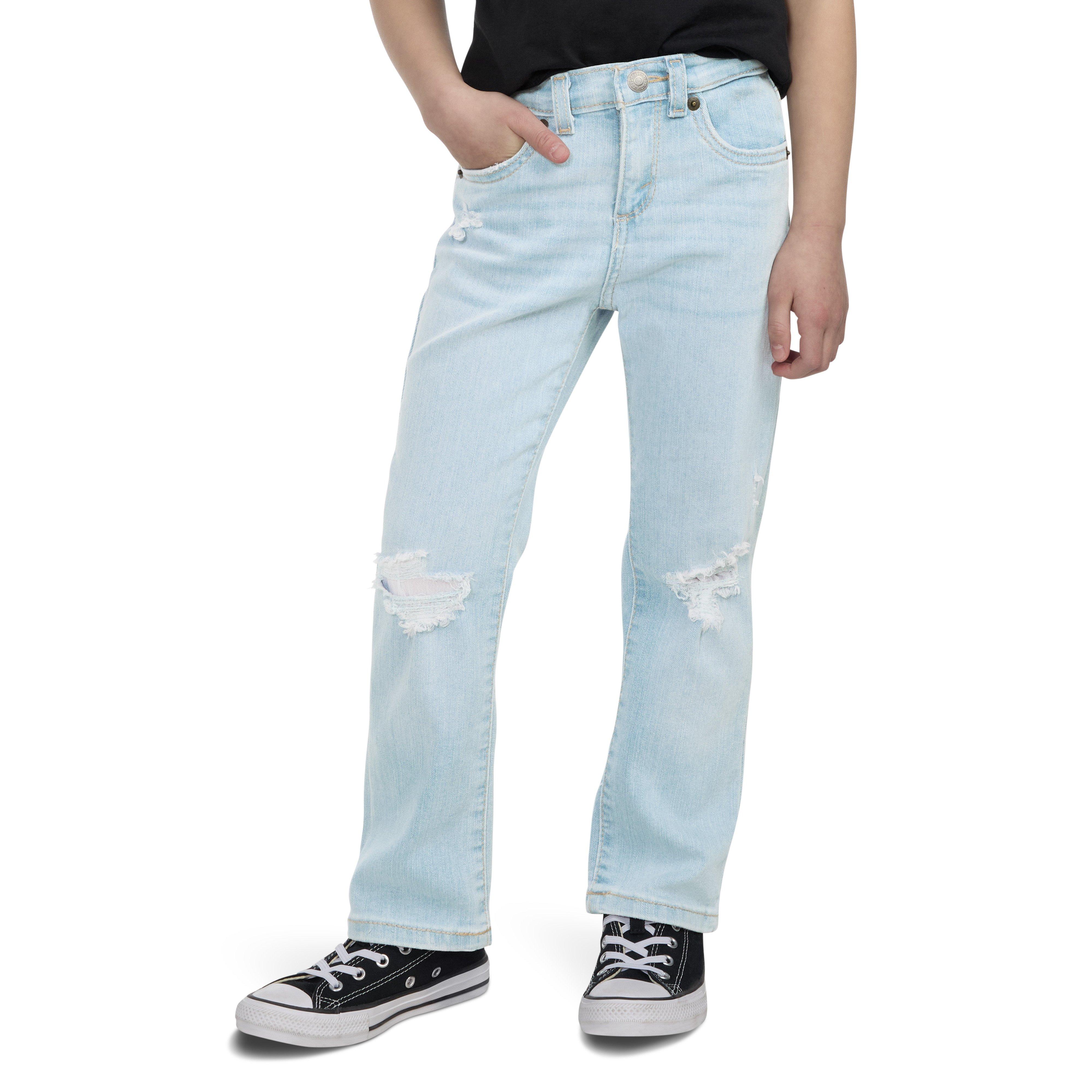 Levi's Little Girls' Classic Bootcut Light Blue Wash Denim Jeans - LIGHT BLUE